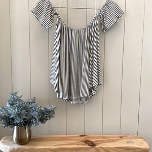 🖤+🤍 Jersey knit top